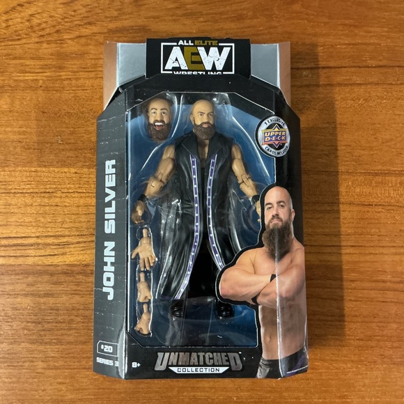 AEW All Elite Wrestling Upper Deck Series 3 Figures Lot Of 5 - Picture 6 of 7
